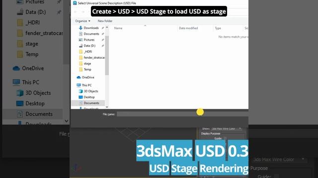3dsMax USD 0 3 Rendering смотреть онлайн