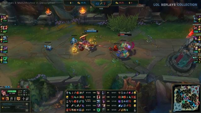 T1 Canna SETT Vs MAOKAI Top - Patch 10.11 KR Ranked