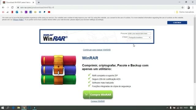 Como baixar e instalar o WinRAR 2021- PT-BR | Gratuitamente смотреть онлайн