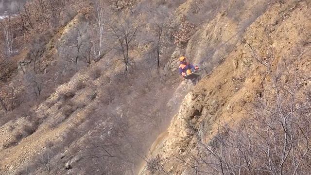 Амурские спасатели потренировались в поисках человека смотреть онлайн