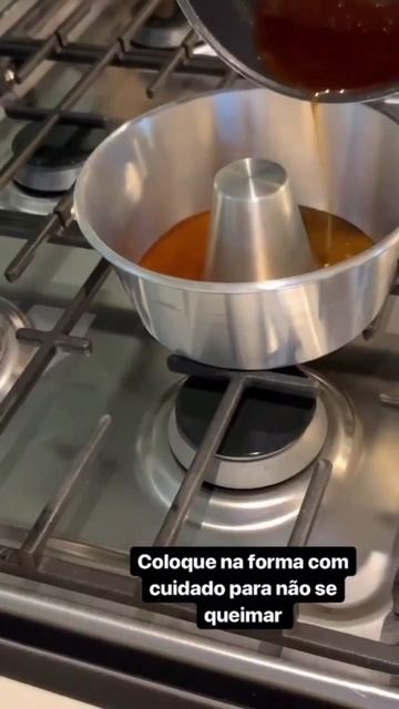 Perfect Caramel Pudding Syrup | Calda Perfeita Do Pudim De Leite #shorts