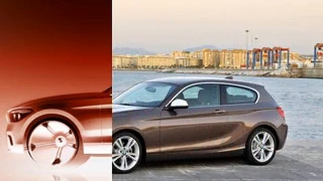 BMW 1 Series 3 door Interior Exterior detail photo смотреть онлайн