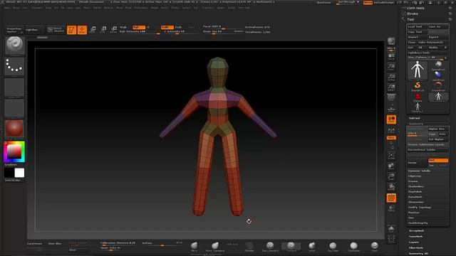 04 Zbrush mesh building смотреть онлайн