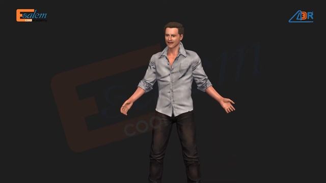 Bradley Cooper is singing 3D Rigged model ready for animation смотреть онлайн