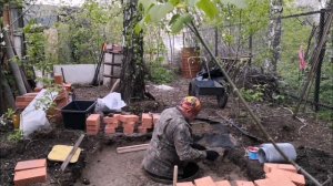 Туалет на садовом участке. Высокие грунтовые воды. Часть 4. Восстановление садового домика.