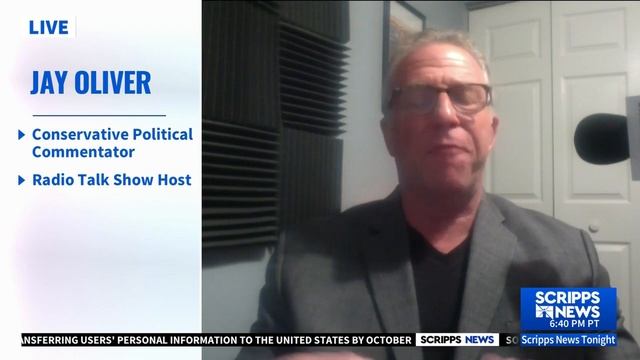 Jay Oliver, Political Commentator On Scripps News Talking About GOP Presidential Candidates.
