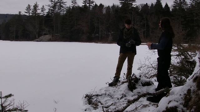 Hot Tent Camping in the Adirondacks during a Snowstorm смотреть онлайн