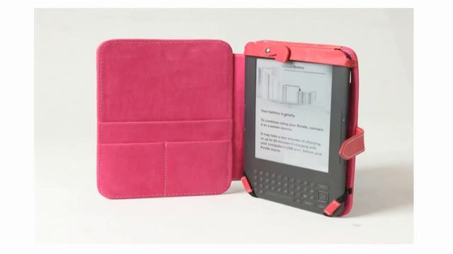 Pink Leather Soul Cover Case Amazon Kindle 3 3G Light смотреть онлайн