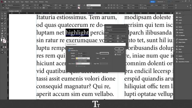How to Highlight Text in Adobe InDesign смотреть онлайн