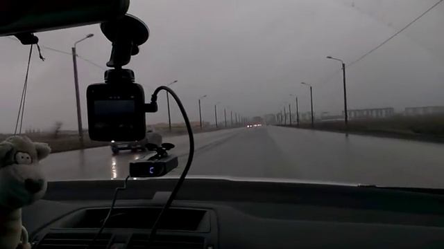 Видео-тест работы радар-детектора SilverStone F1 Z570ST по городу. смотреть онлайн