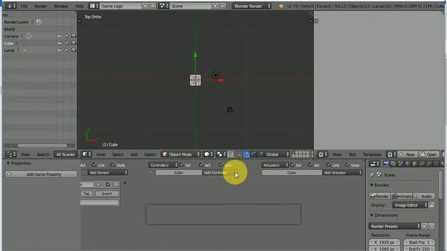 blender game logic make game смотреть онлайн