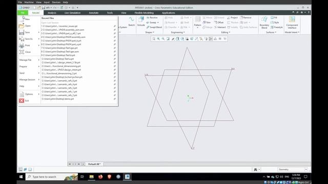 PTC Creo 10: How to change the colour of datum planes смотреть онлайн