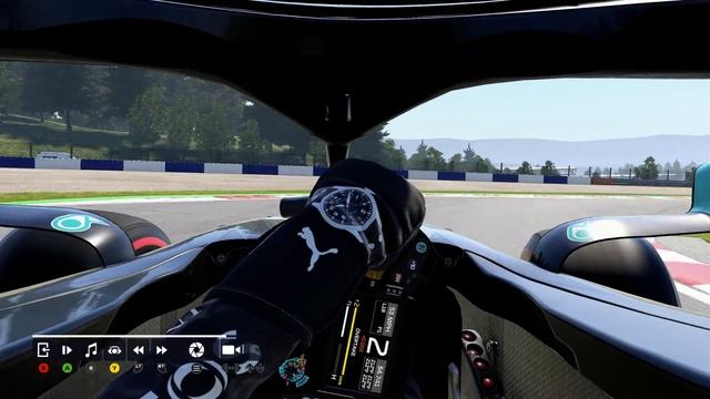 F1 2020 game play - Mercedes AMG Petronas speed trial, Austria circuit смотреть онлайн