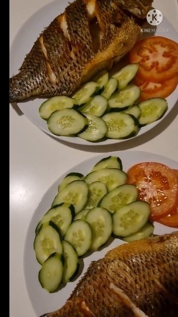 Huge fried whole fish #shorts #fish #tilapia смотреть онлайн