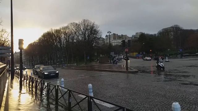 Cloudy Weather In Paris (Sacré-Coeur, Eiffel Tower..)