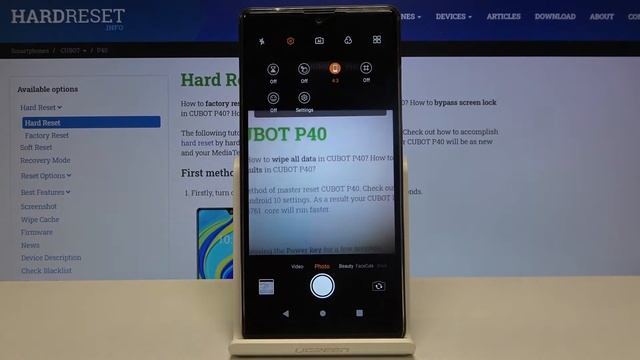 Camera Top Tricks CUBOT P40 – Advanced Camera Features смотреть онлайн