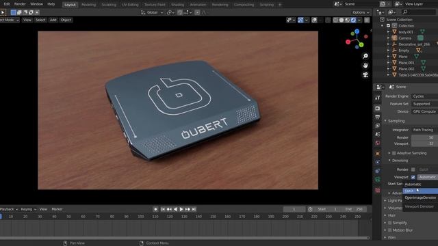 Blender 2.90 Viewport Denoise смотреть онлайн