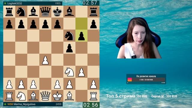 Играем в шахматы на lichess.org [RU] + общение смотреть онлайн