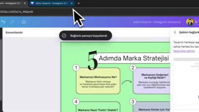 Canva İndirme ve Paylaşım Ayarları смотреть онлайн