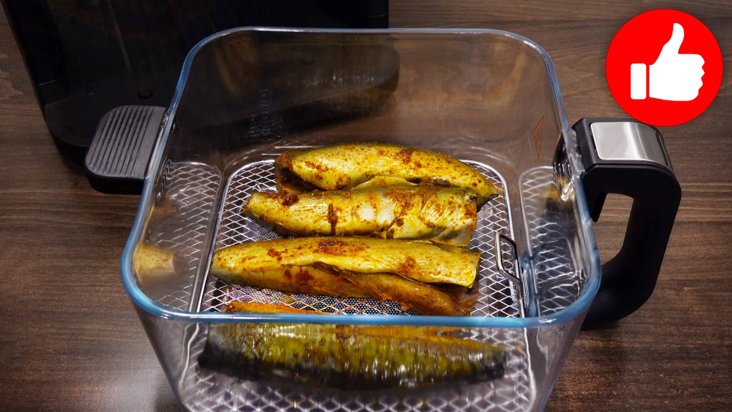 18 минут! Самый простой и вкусный рецепт рыбы в аэрогриле! Скумбрия на ужин смотреть онлайн