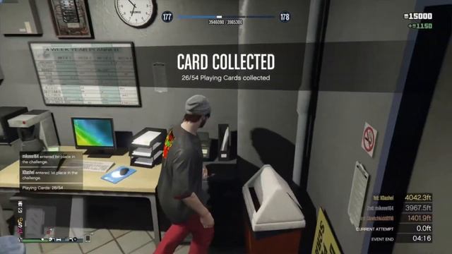 GTA 5 ONLINE Playing Card # 26 LOCATION смотреть онлайн