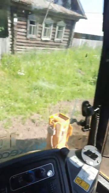 Включаем фронтальный ковш на jcb 5 cx или остальные модели с системой easy control смотреть онлайн