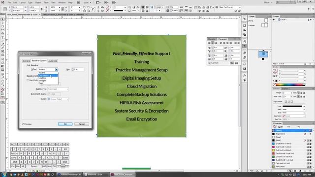Understanding Text Frame Options, InDesign Essential Training смотреть онлайн