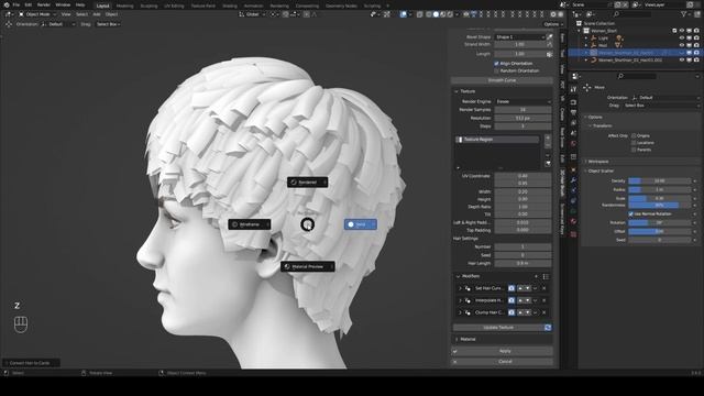 Blender Tutorial | Hair Cards _ 3D Hair Brush | VFX Grace #blender #tutorial смотреть онлайн