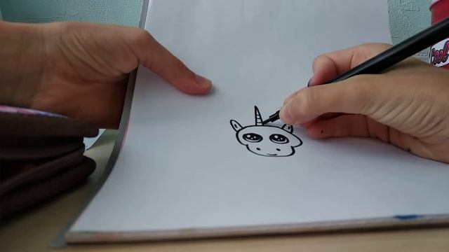 ЛЕГКО И ПРОСТО#2🦄Единорог в Пончике за 5минут🐱🐺🐅