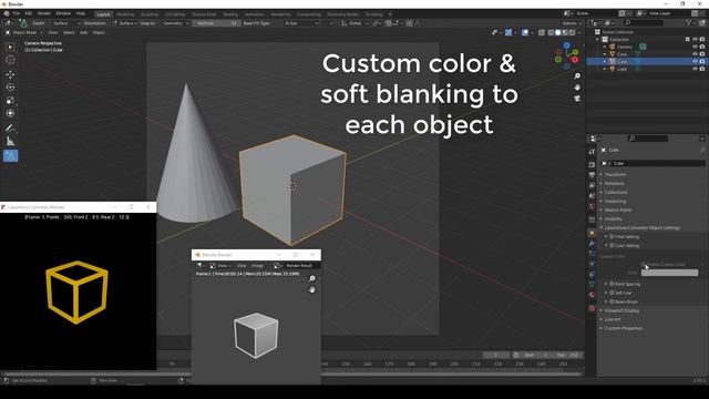 LaserShow Converter Blender by Pangolin смотреть онлайн