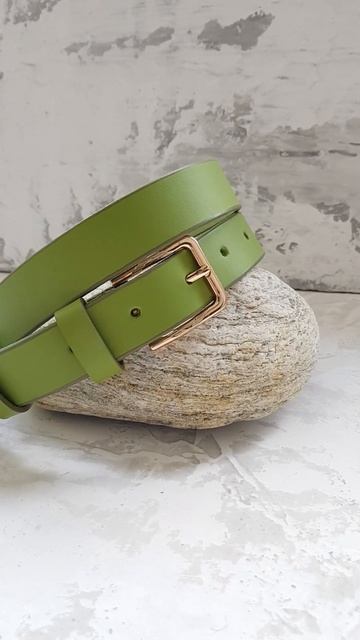 Женский кожаный ремень