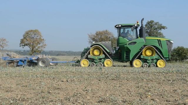 Testování nejsilnějšího traktoru od John Deere 9620RX смотреть онлайн