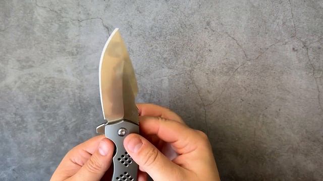 ЧТО-ТО НАДО ДЕЛАТЬ ... Kansept Entity складной нож