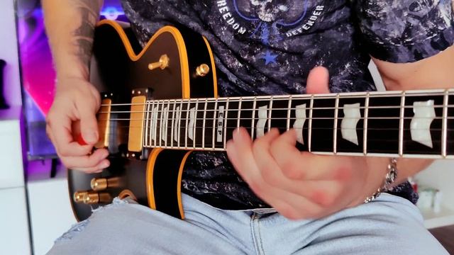 GTA San Andreas Theme Song metal cover on guitar смотреть онлайн