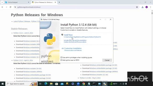 #installation #pythonide #cmd #run code with different platforms смотреть онлайн