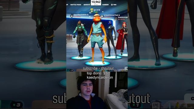 Chill Fortnite Stream (Reading Chat) #shorts