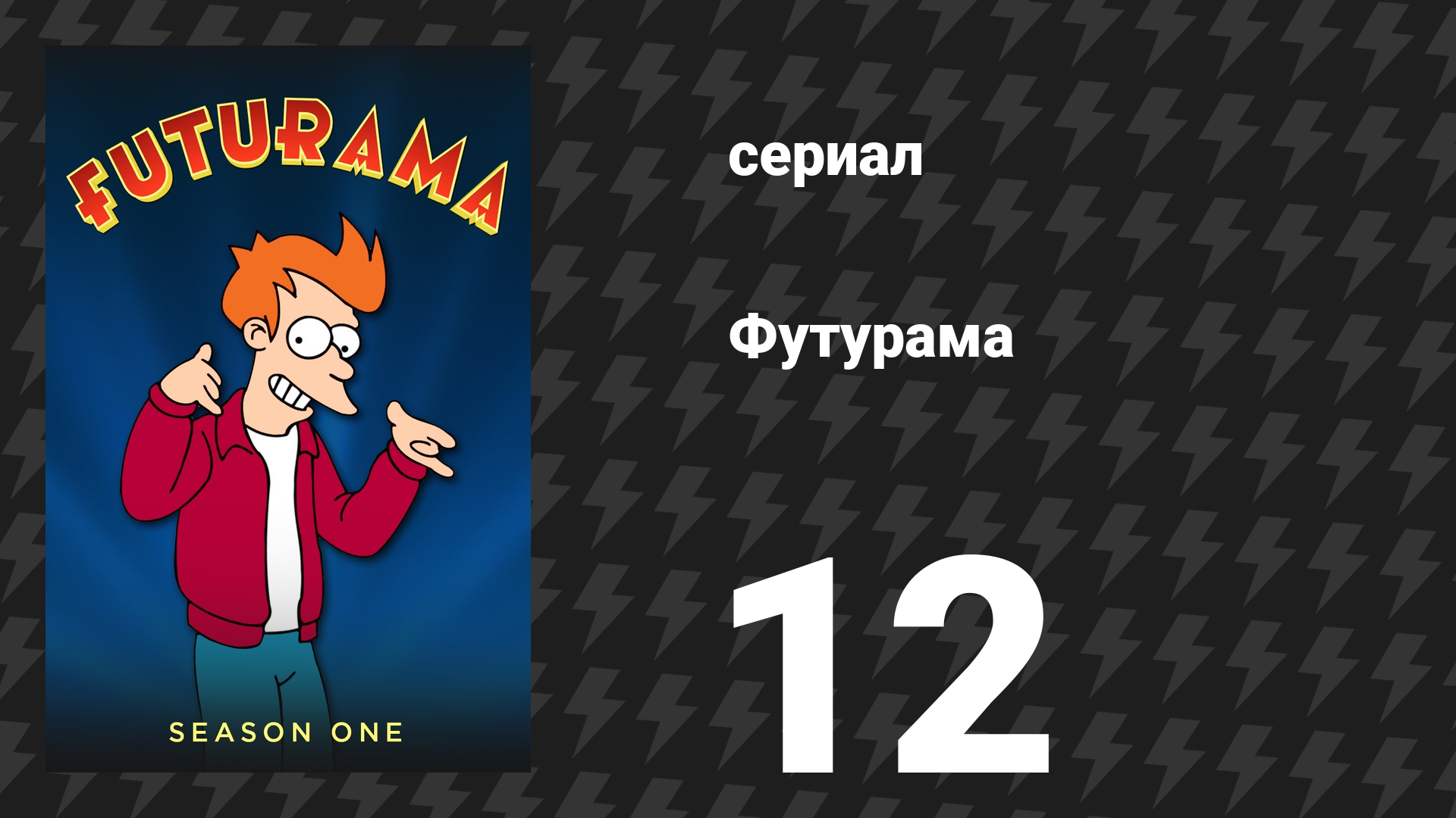 Футурама 1 сезон 12 серия «Когда пришельцы атакуют» (мультсериал, 1999) смотреть онлайн