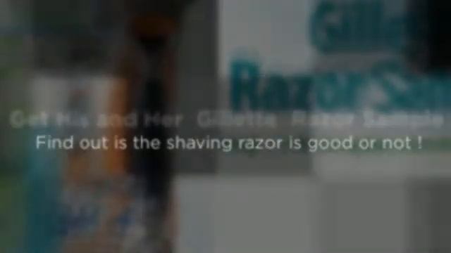 Get His and Her Gillette Razor Samples Free *2014* смотреть онлайн