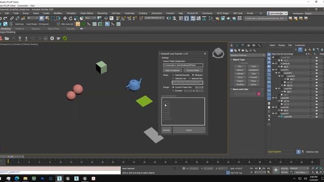 Datasmith Layer Exporter v1.03 (3DS Max) demo смотреть онлайн
