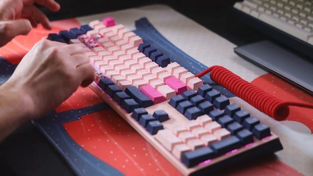 Ducky One 3 Fuji with Kailh Box Jades - Clicky sound test смотреть онлайн