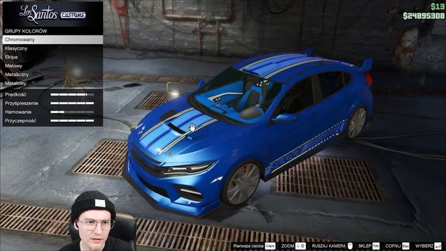 NAJŁADNIEJSZY TANI SAMOCHÓD w GTA 5 Online Hogaty i BARTEK "DINKA SUGOI - TEST I TUNING!" #86 смотреть онлайн