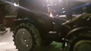 Часть первая . Трактор МТЗ-82 чистим больницу в Красной Зоне . Беларусь делает вещи