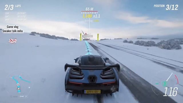 Mclaren senna reached 330 km per hour || Forza Horizan 4 смотреть онлайн