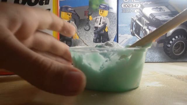 Слайм из соды и AOS