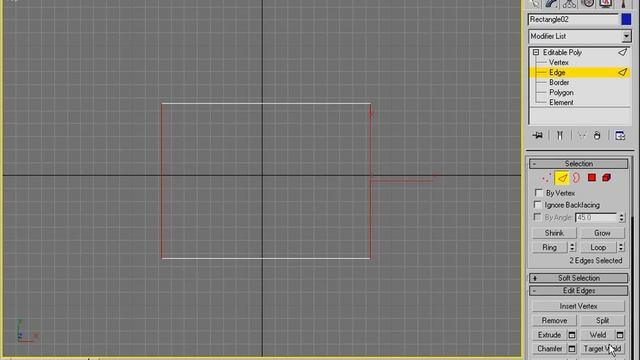 3D MAX) Editable Poly - Edit Edge - Connect смотреть онлайн