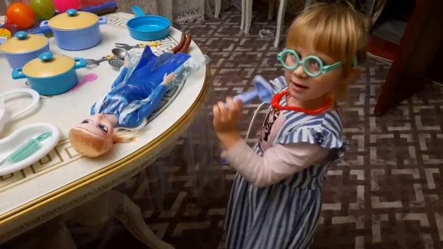 🏥Доктором быть !!!Дочь решила стать врачем🚑🚑🚑🚑🚑