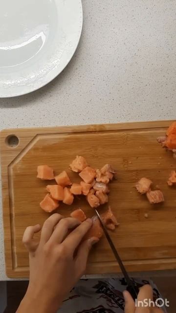 Рецепт вкусного киша с красной рыбой и брокколи! 😜