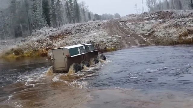 тром саньки рулят через речку тямку смотреть онлайн