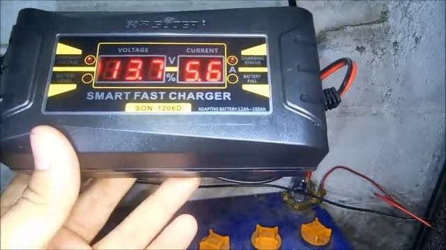 CHARGER AKI  12VOLL 6AMPER SOUER