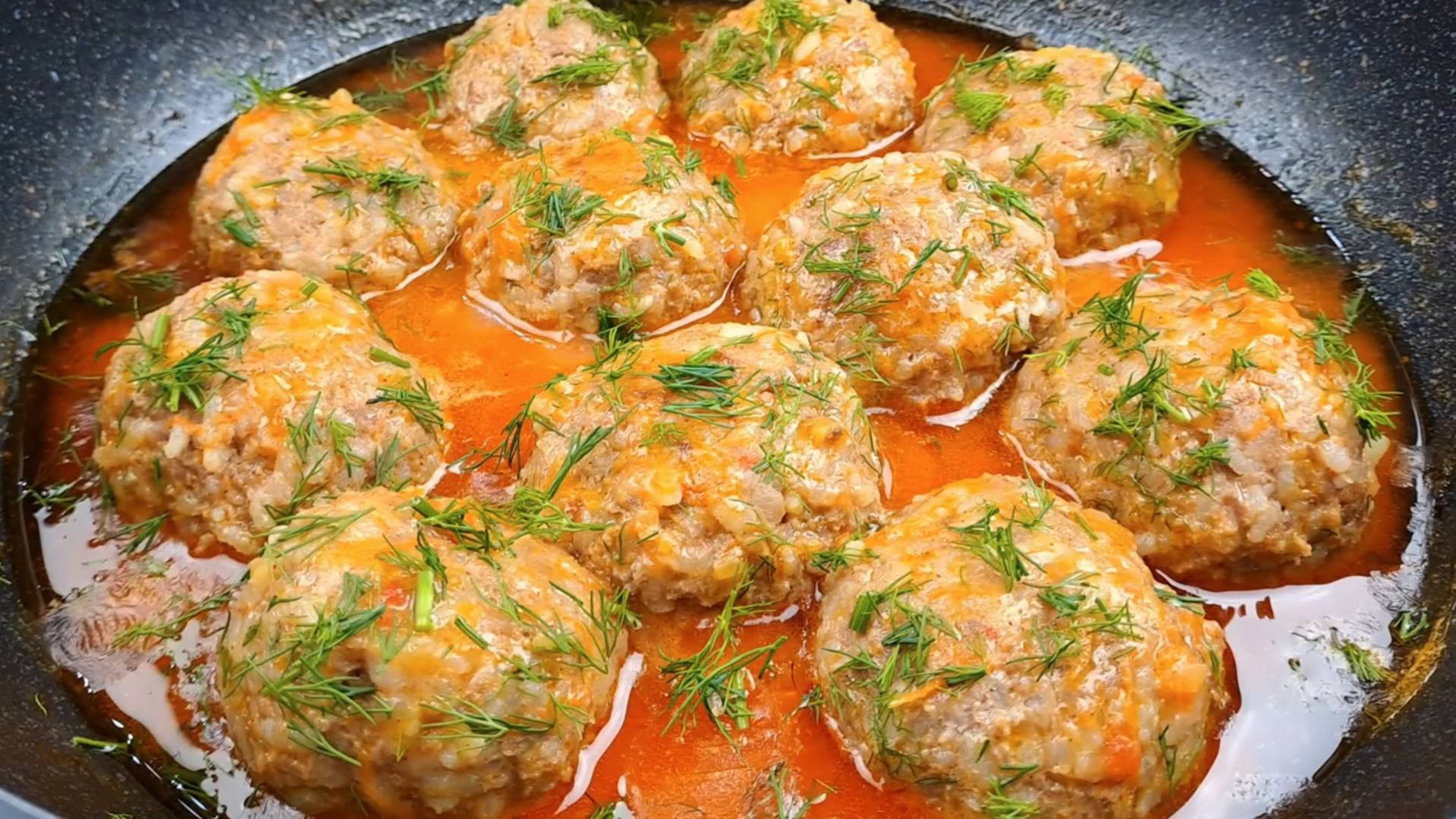 Домашние ТЕФТЕЛИ НА СКОВОРОДЕ - Вкусно и Сытно❗ Простой, пошаговый рецепт. ТЕФТЕЛИ С РИСОМ. смотреть онлайн